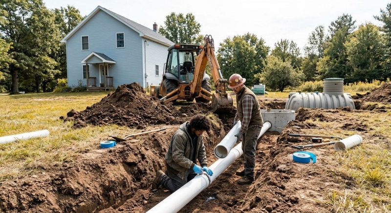 Aerobic Septic Installation in Austin, TX