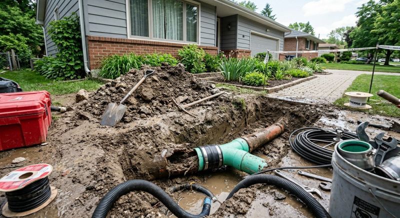 Sewer Line Unclogging in Kansas City, MO